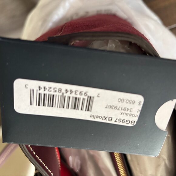 🍂🍁Perfect Fall Bag - Dooney and Bourke Alta Via Joelle in Bordeaux🍂🍁 - Picture 11 of 16